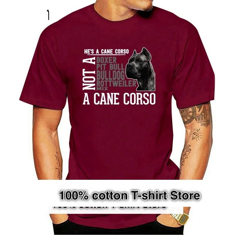 

Newest Casual cane corso italian dog doggie breed gift animal tshirt 2020 men's t shirt O Neck Short Sleeve