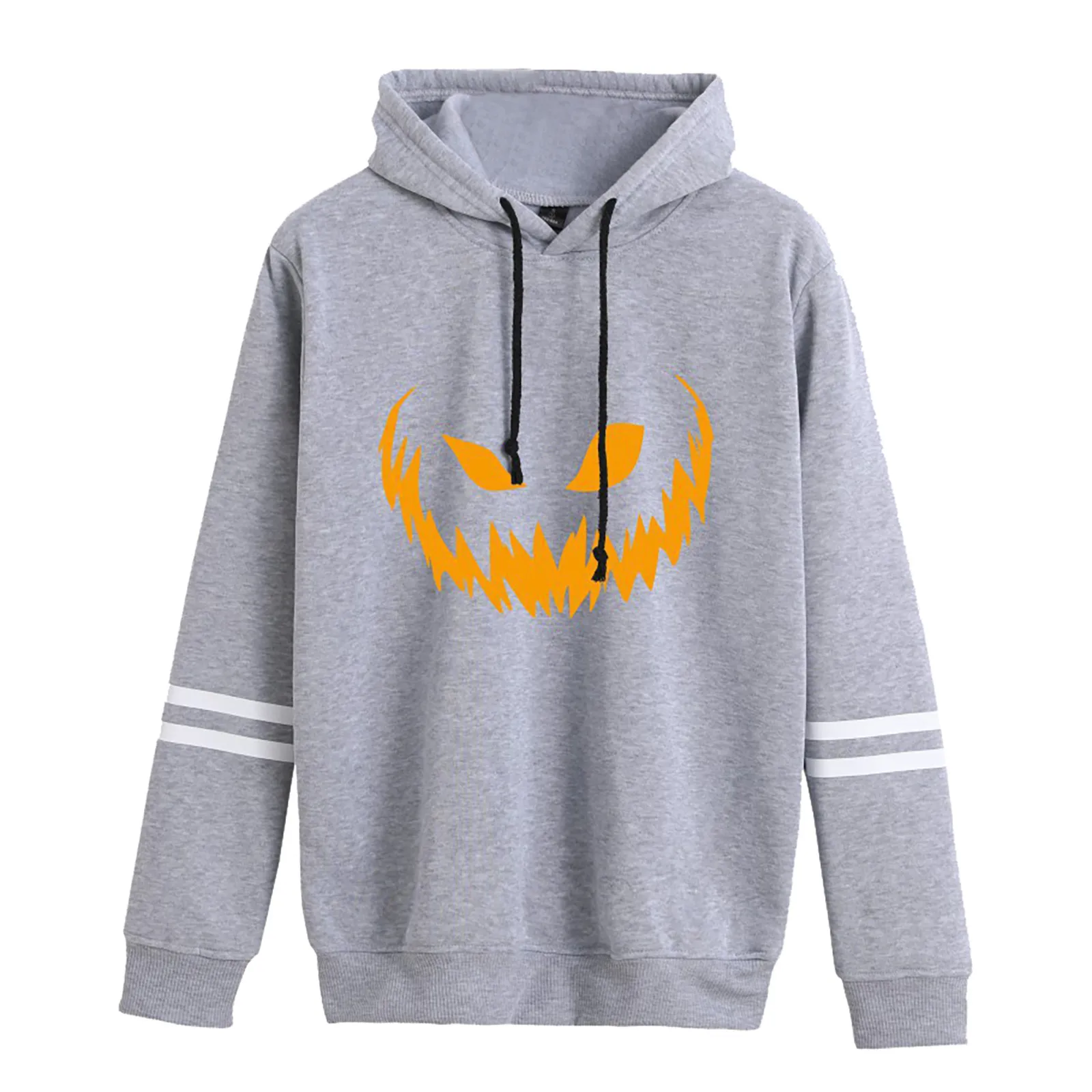 

Autumn Winter Casual Hoodies Sweatshirt Halloween Hoodie Pumpkin Print Tops Grimace Sweatshirts For Men Drawstring Sudaderas