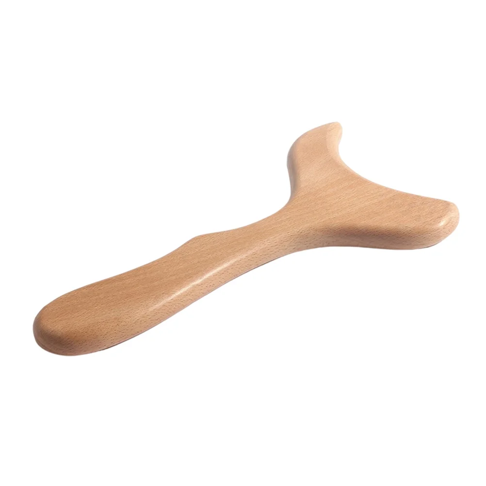 

1Pc Scraping Board Massaging Stick Rod Scraping Tool (Wood)