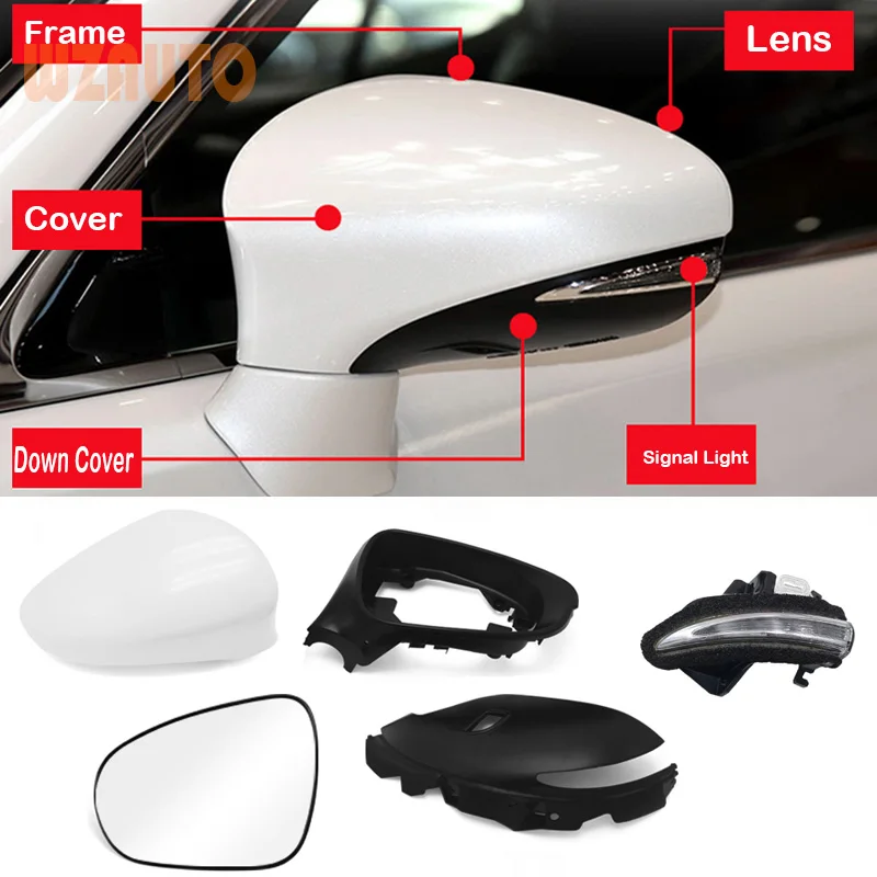 

Аксессуары для бокового зеркала заднего вида автомобиля, Крышка корпуса/Крышка корпуса для Lexus ES200 ES250 ES300H CT200 2013-2017