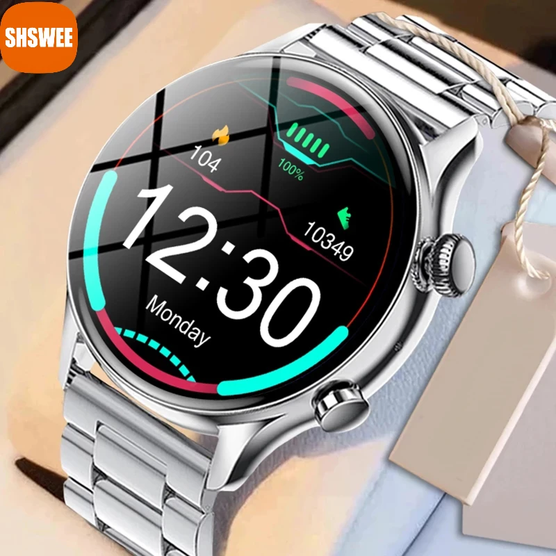 

For Samsung Apple Xiaomi Huawei NFC Smartwatch Men Always On Display Bluetooth Call Smart Watch IP68 Waterproof Sports Watches