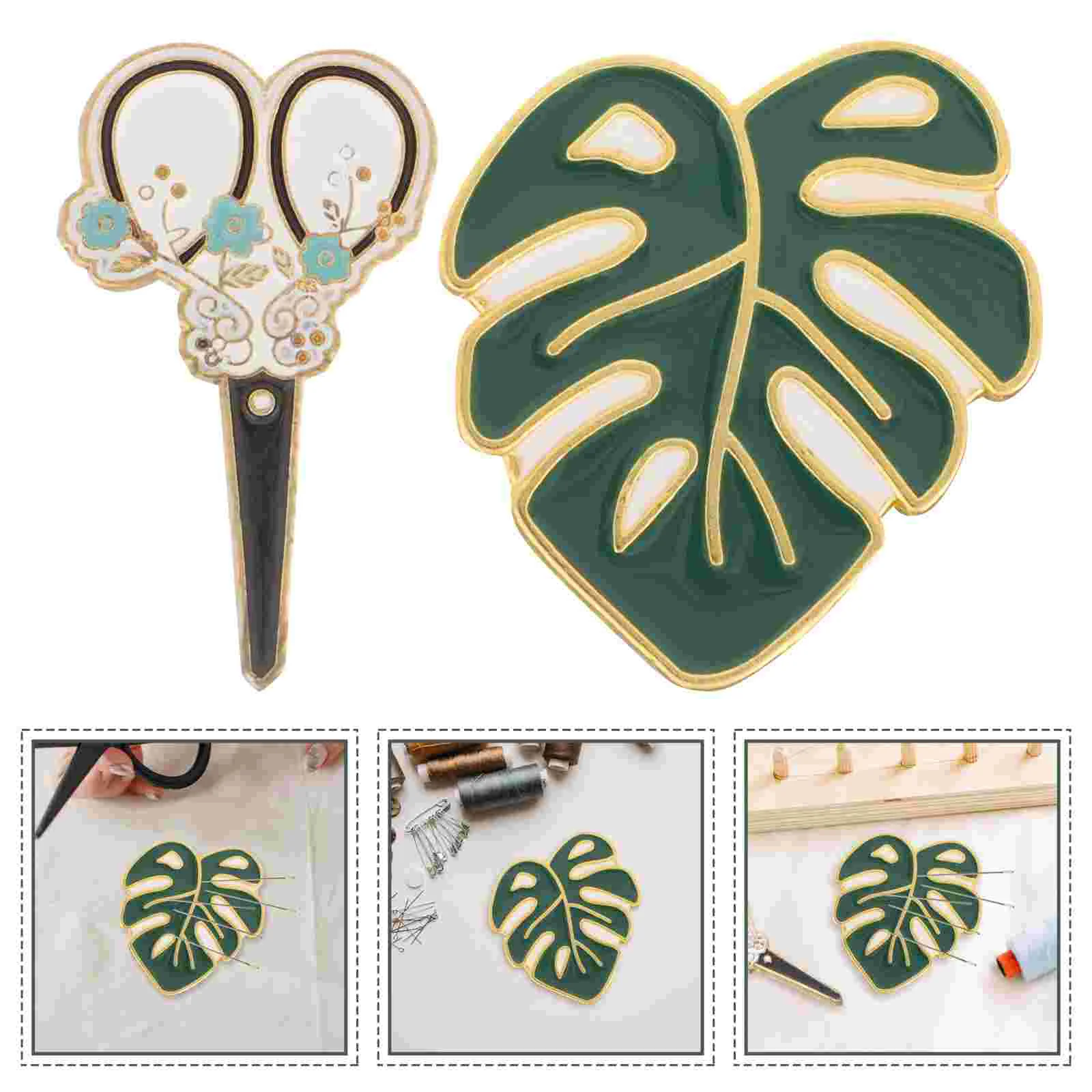 

2Pcs Sewing Pin Organizers Cross Stitch Sewing Knitting Pin Holder Sewing Pin Containers for Sewing