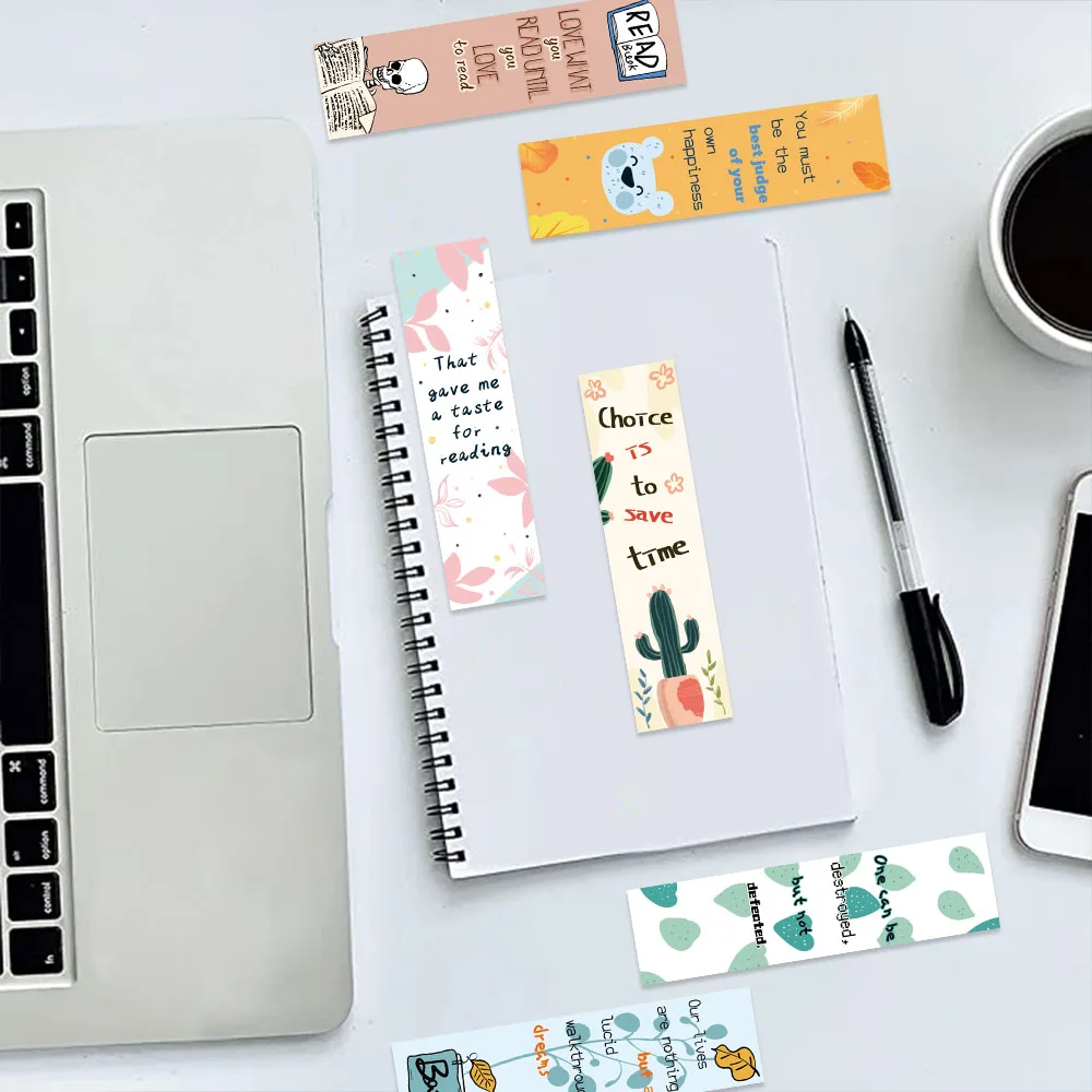 30 шт. бумажные закладки для книг чтения