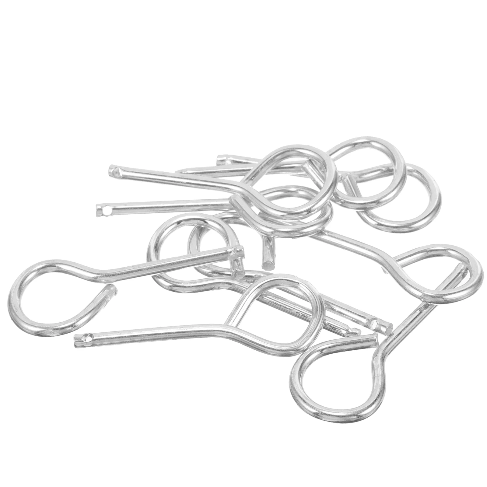 

10pcs Fire Extinguisher Lock Pin Iron Pull Pin Replacement Safety Pin Supply
