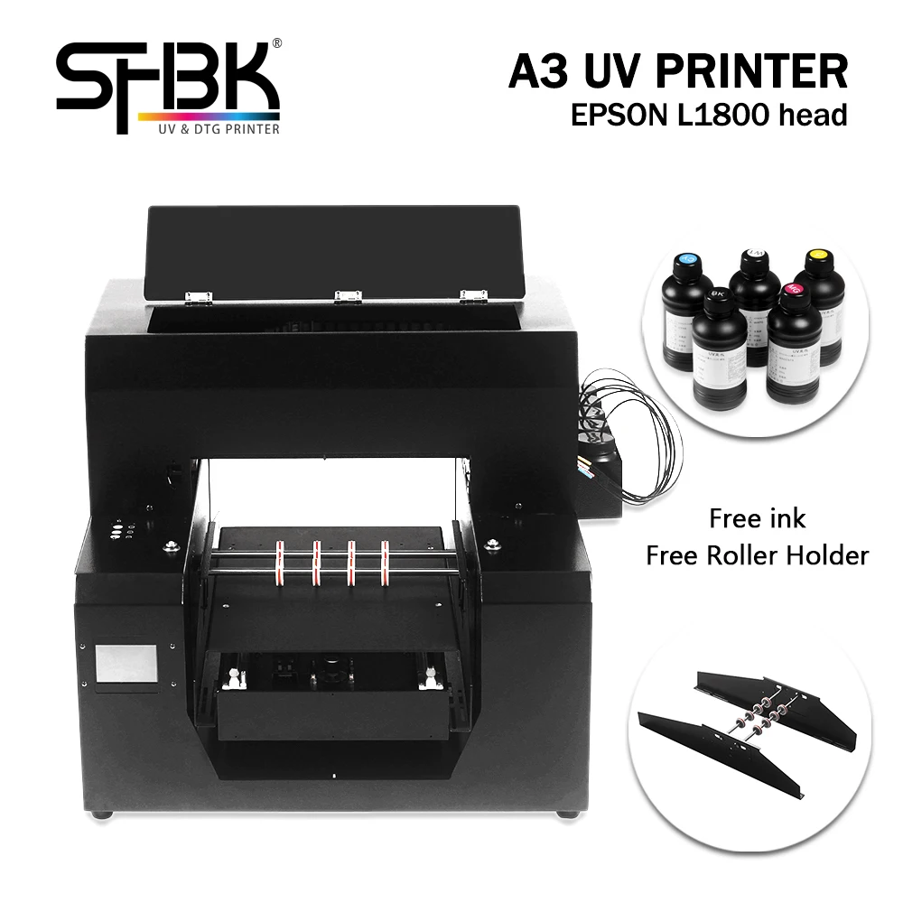 Новинка 2022 инфракрасный автоматический УФ-принтер A3 печать логотипа вывеска