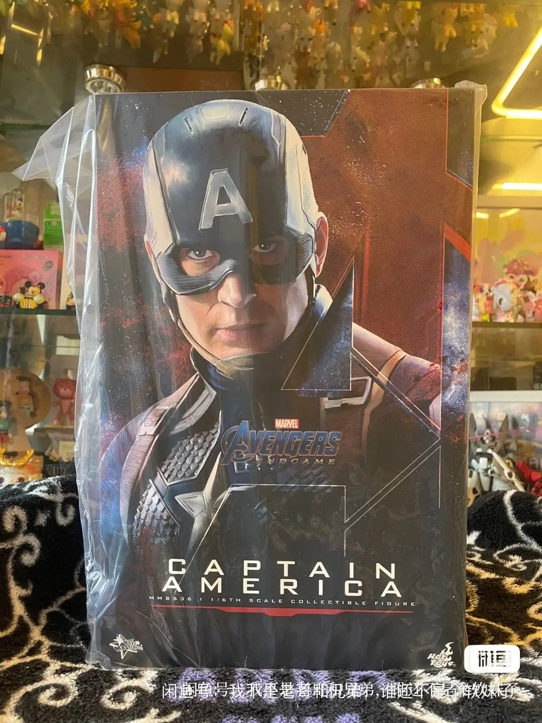 

HotToys Original Marvel Avengers Endgame Captain America Steve Rogers 1/6 MMS536 Anime Figure Collection Model Toys In-stock