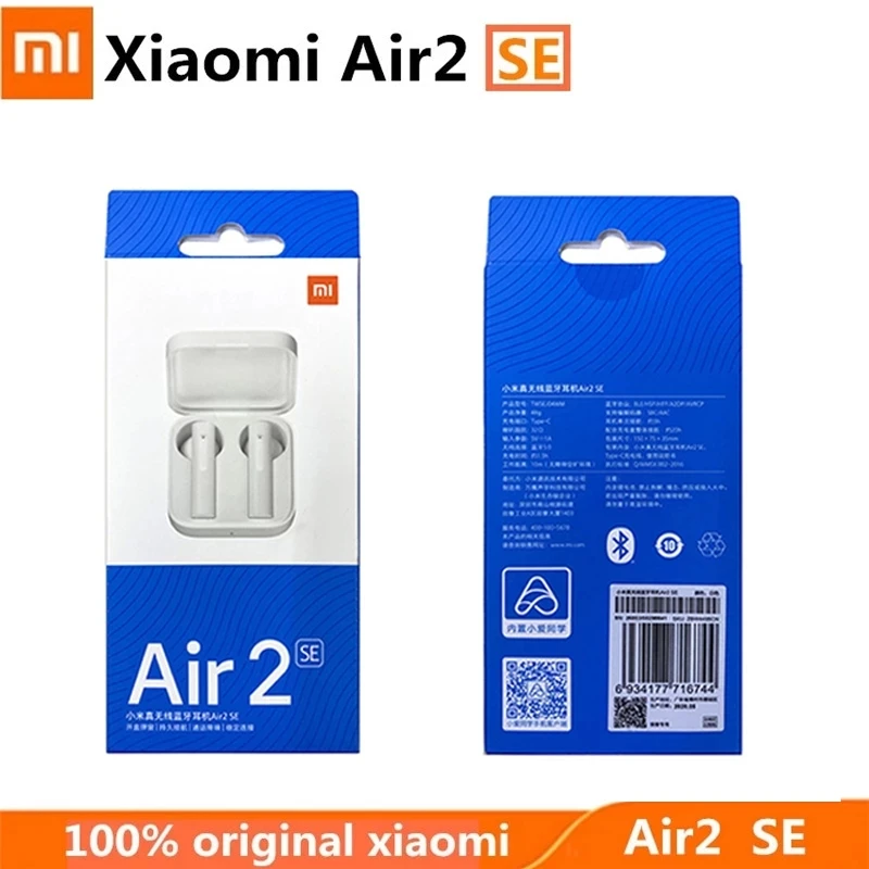 

Original Xiaomi Air 2 SE Wireless Earphones TWS Bluetooth 5.0 Earphones AirDots 2SE Air 2SE CN Touch Control Earbuds