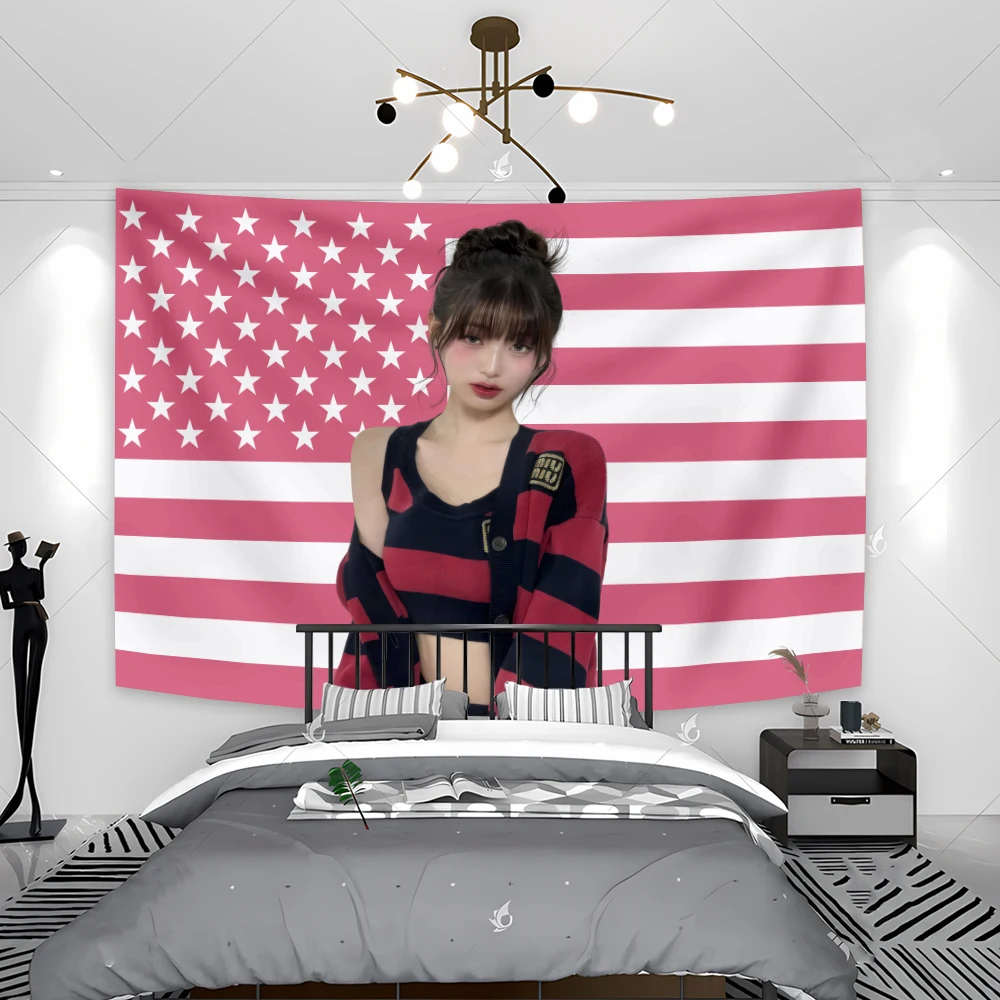 Постер Kpop обои гобелен Wonyoungs коллекция поклонников подарки на день рождения для