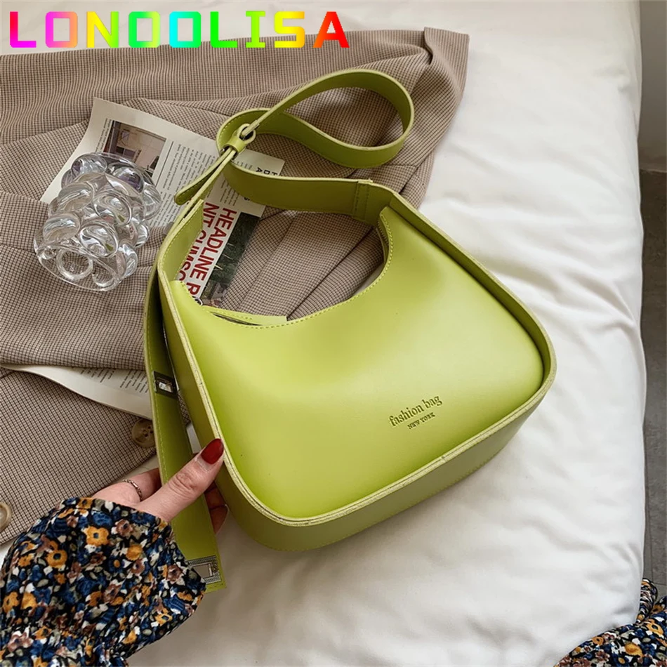 

Lemon Color Crossbody Bags for Women 2022 High Quality Leather Shoulder Bag Women Casual Satchel Wide Straps Fashion Bag Handbag
