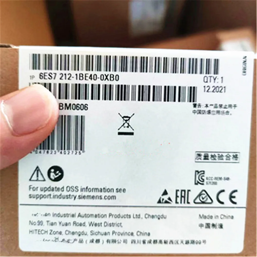 Новый 6ES7212-1AE40-0XB0 6ES7211-1BE40-0XB0 6ES7212-1HE40-0XB0 6ES7212-1BE40-0XB0 6ES7212-1BE34-4YB0 6ES7211-1HE40-0XB0