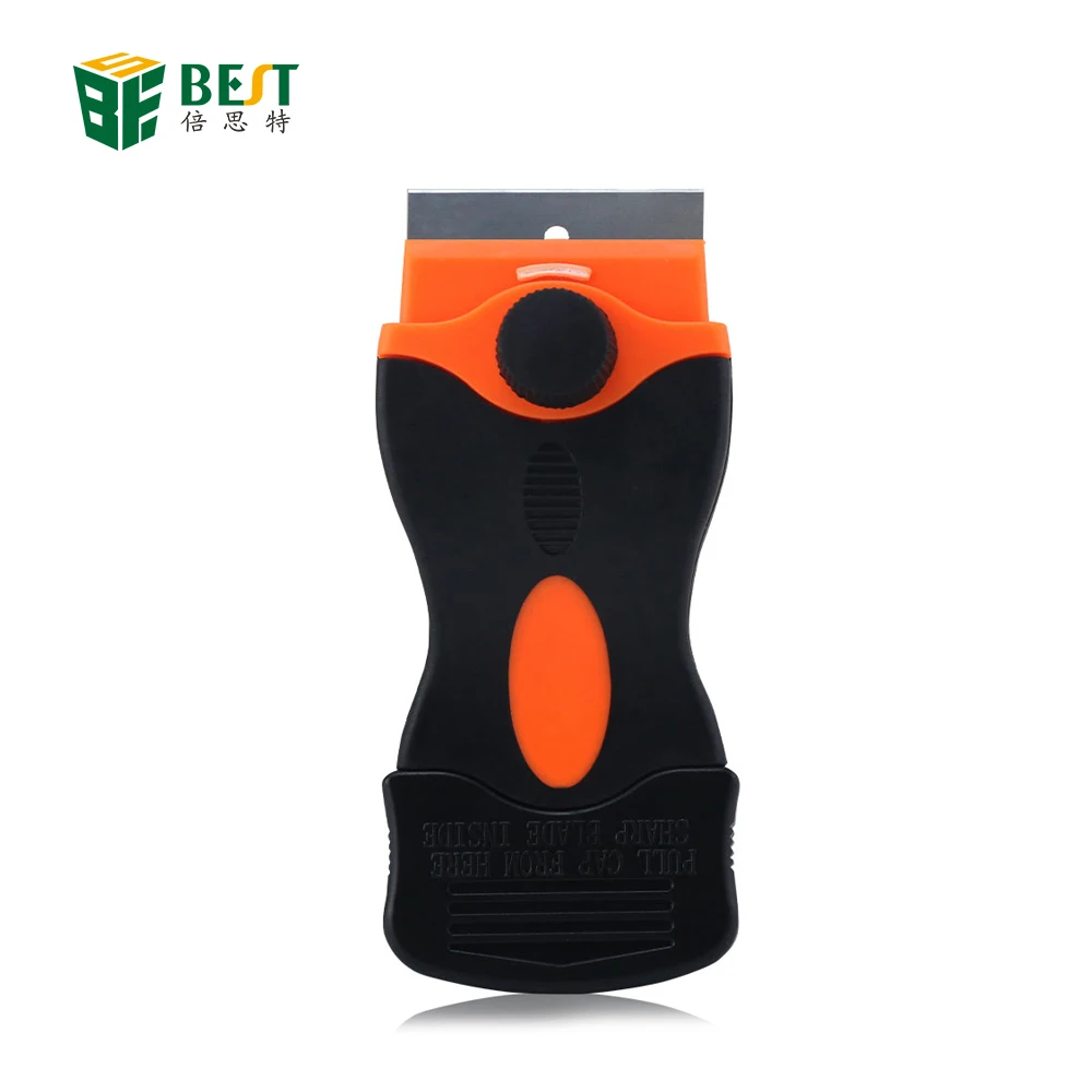 

BST-217 Cell Phone Computer Repair Tools Cement Label Scraper Decal Squeegee Gutta Cutter Electric Hard Plastic Blade Scraper