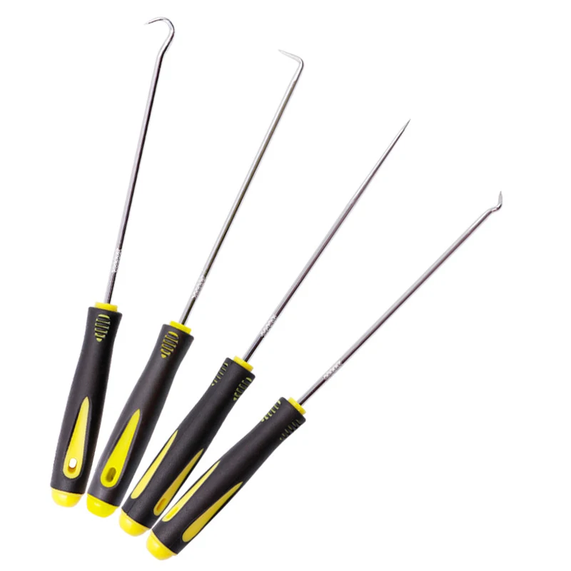 

Comfortable Grip 4-Pack Bicycle Repair Tools O-Type Oil Screwdriver Puller Gasket Bike Car Removal Installation Seal Ring Hook