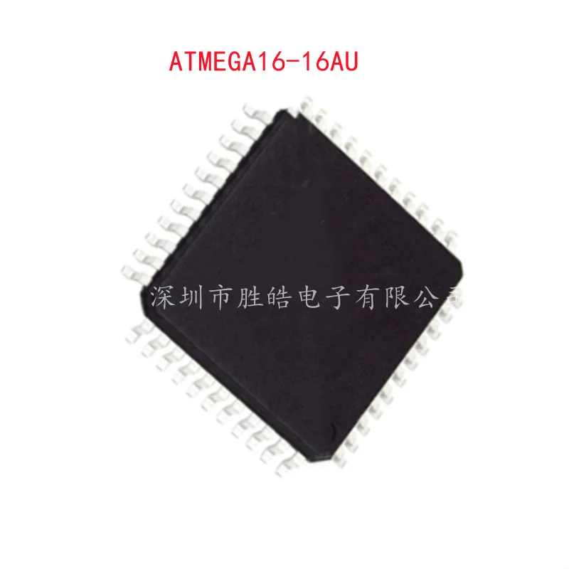 (2PCS)  NEW  ATMEGA16-16AU   ATMEGA16  TQFP-44   Single Chip Microcomputer Chip   Integrated Circuit    ATMEGA16-16AU