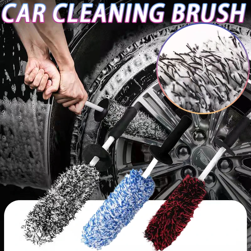 

Многофункциональная щетка для чистки колес, плюшевая щетка из микрофибры для мытья автомобиля, док-станция для колеса шин, аксессуары для красоты.