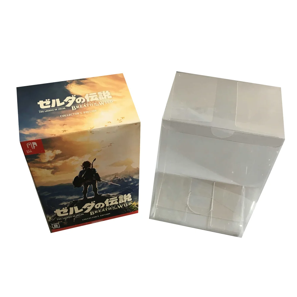 Прозрачная защитная коробка для Amiibo/Легенда о Зельде: дыхание дикой природы, коллекция коробок, игровой корпус, четкий дисплей