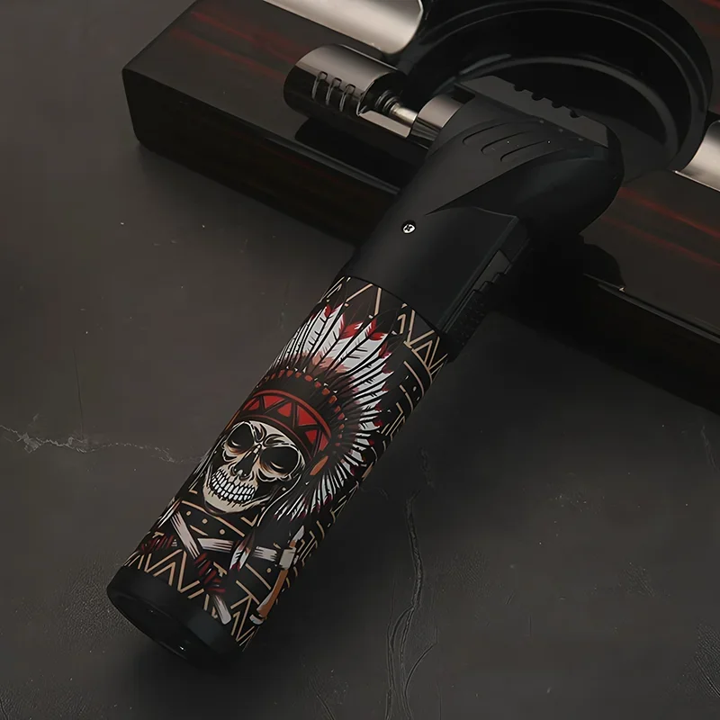 Новый ветрозащитный пистолет-распылитель металлическая горелка газовая