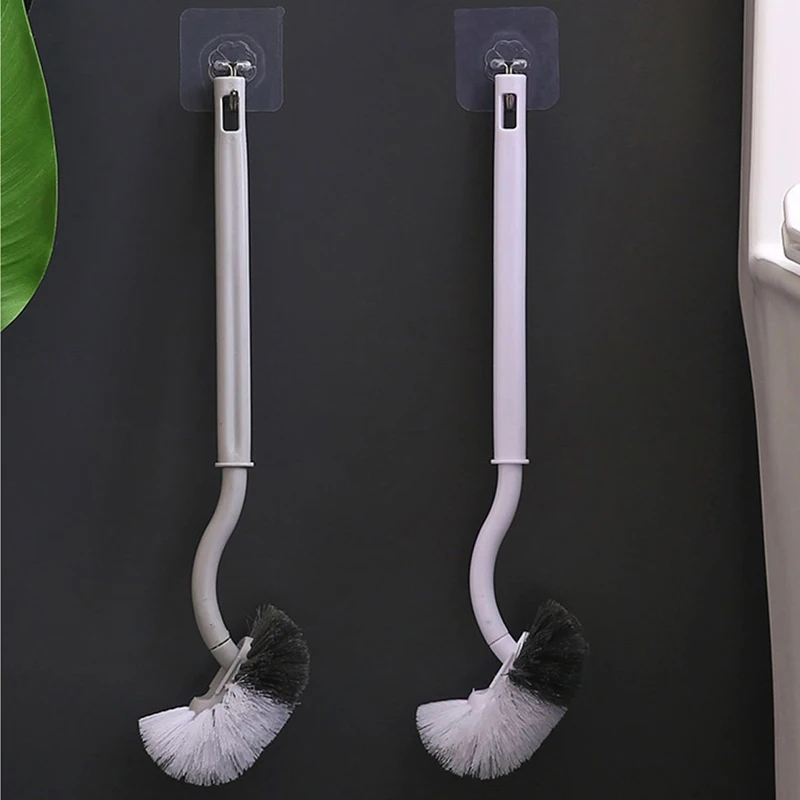 Щетка для унитаза аксессуары дома зеркальная щетка без мертвых углов настенное
