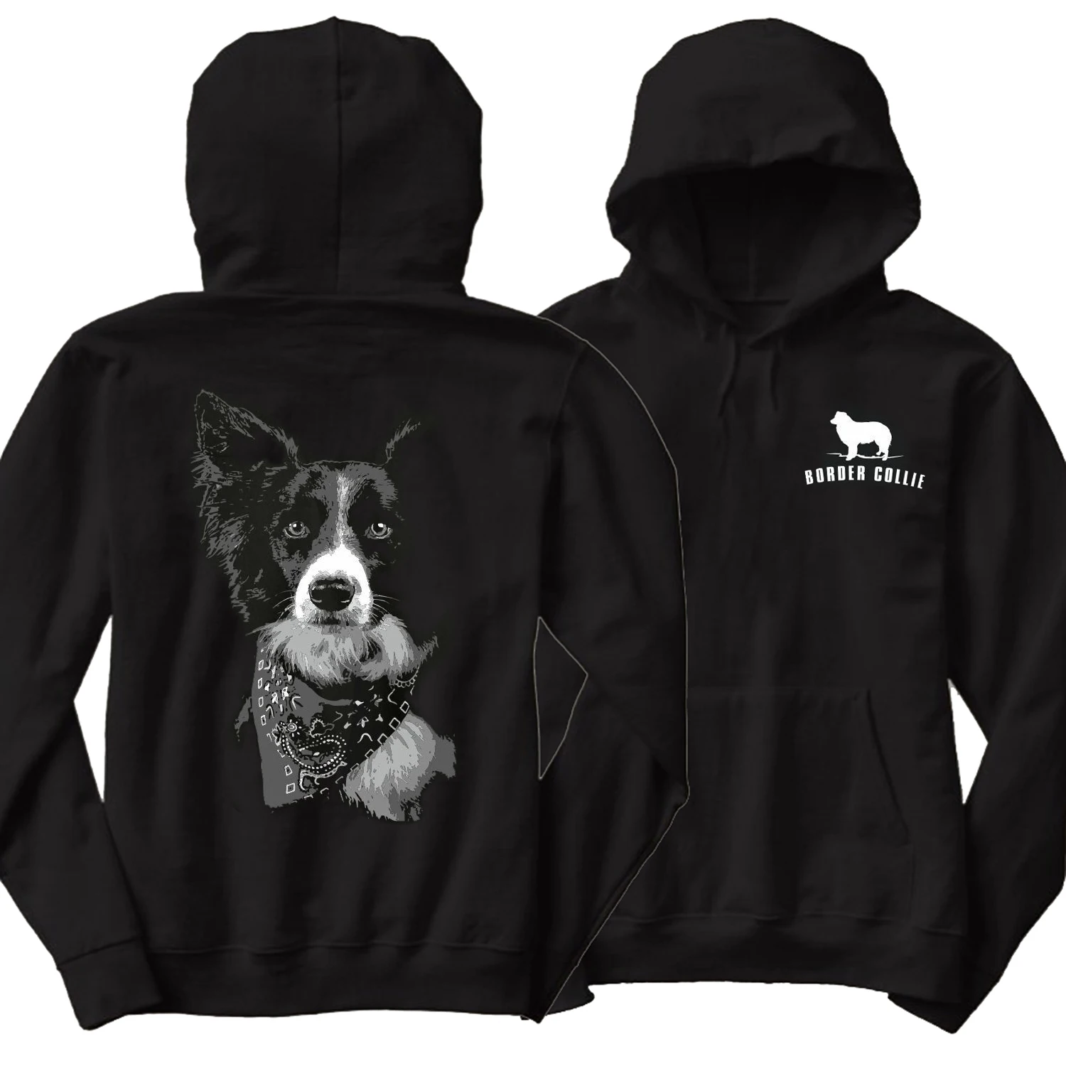 

Guard Dog Breed Breeding Breeder Border Collie Dog Lovers Gift Hoodie New 100% Cotton Comfortable Casual Mens Fashion Streetwear