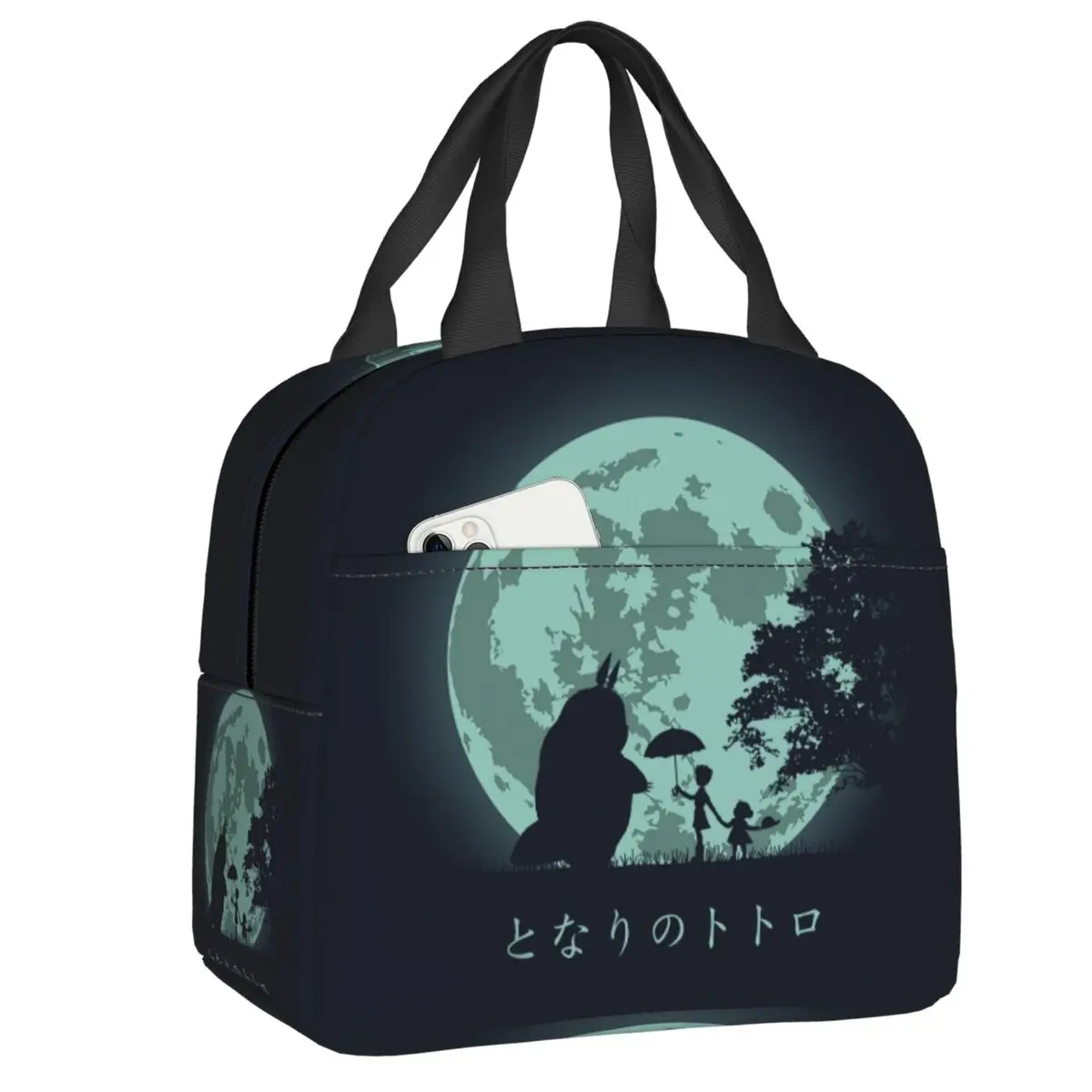 

Индивидуальная сумка для ланча My Neighbor Totoro, Женский кулер, теплые изолированные Ланч-боксы для школы, для детей