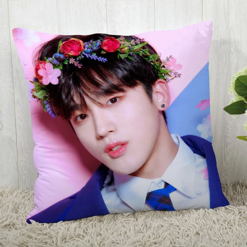 

Наволочка на квадратную подушку на молнии, 40x40,45x45 см, 12,24