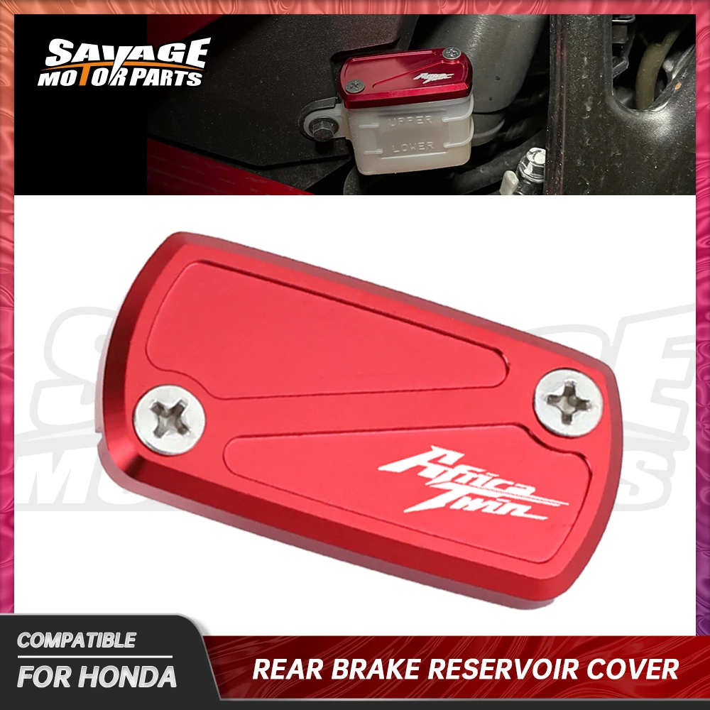 

For HONDA CRF1000L CRF1100L Rear Brake Reservoir Cover CRF 1000L 1100L Africa Twin Motorcycle Accessories Oil Fluid Cap CNC