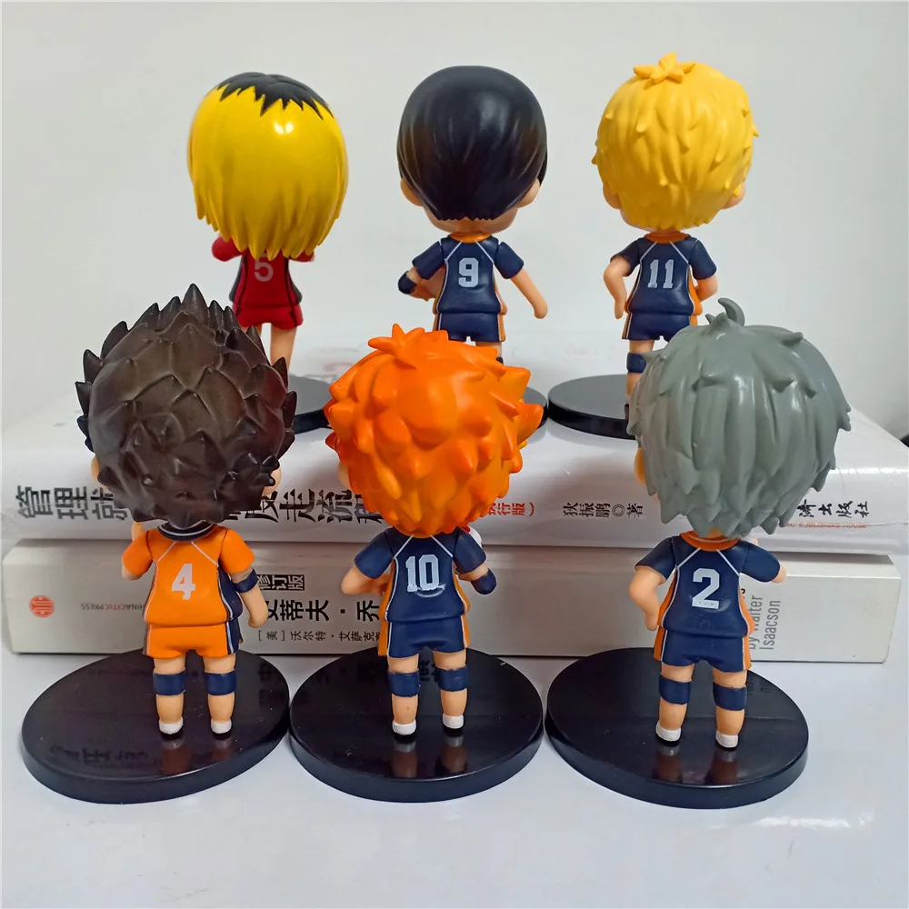 Фигурка Аниме 6 шт./лот Haikyuu фигурка Кей цукисисима Ushijima Wakatoshi Kozume Kenma игрушки-куклы