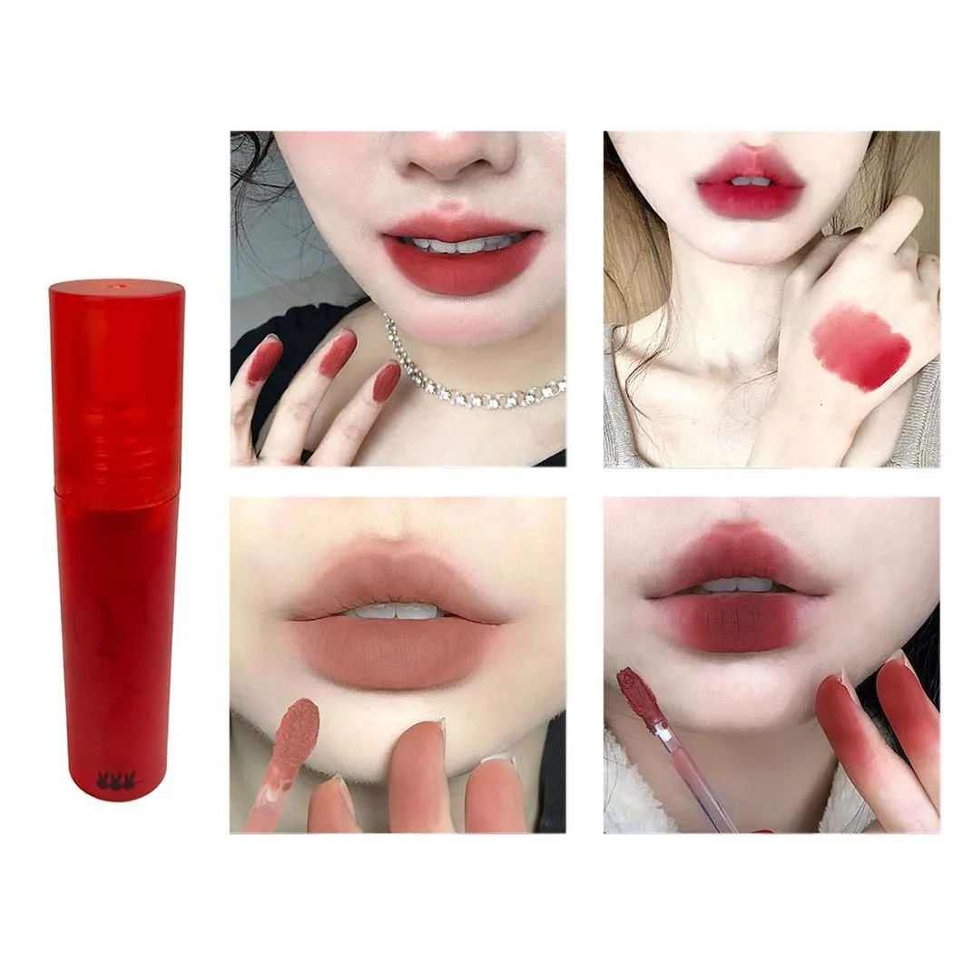 

Стойкая матовая губная помада, стойкая антипригарная чашка, не выцветает на все сезоны