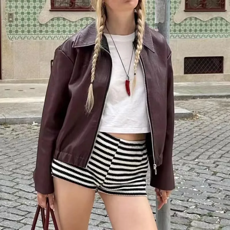 Женские серьги-подвески в виде рыбок оранжевого и красного цвета