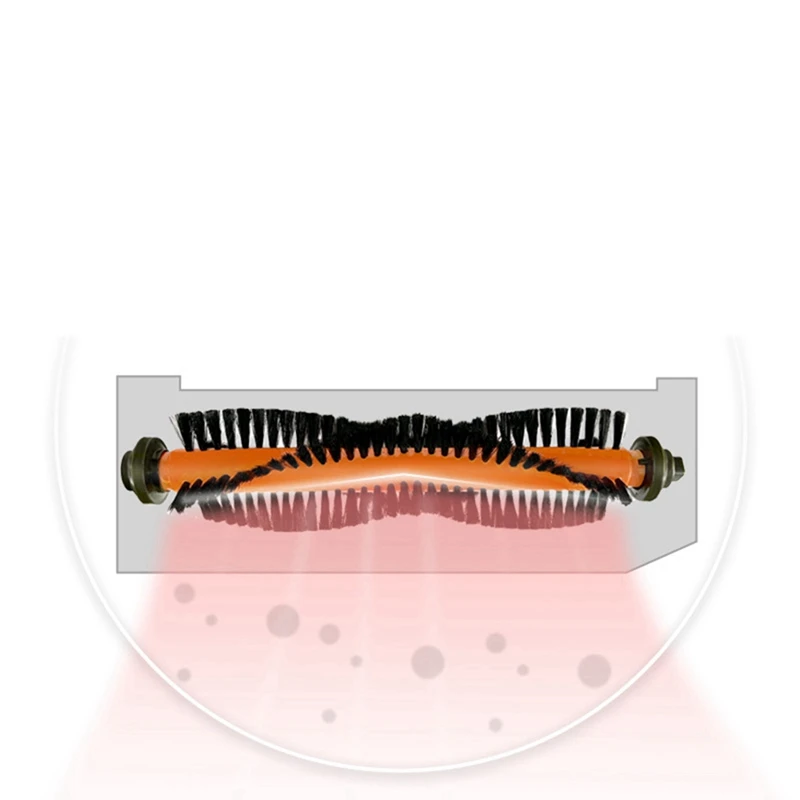 1 шт. основная щетка для UPCAN Rowenta Tefal 20 40 RG6825 ISWEEP X3 аксессуары роботов-пылесосов