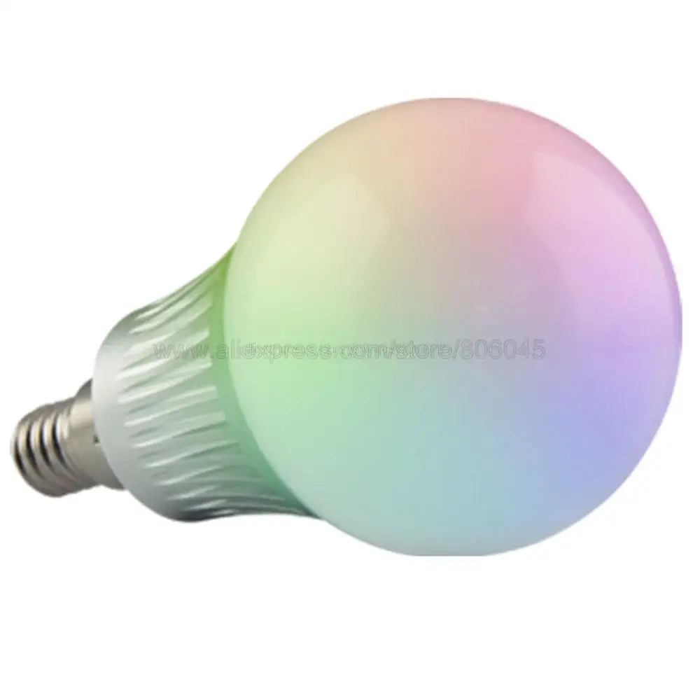 Miboxer FUT013 AC100-240V E14 2 4G RF TUYA Smart 5 Вт RGB + CCT Цветовая температура/яркость Регулируемое