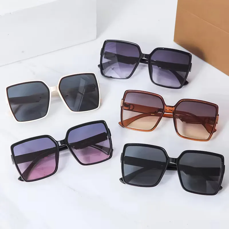 Солнцезащитные очки с буквой D для женщин и мужчин брендовый дизайн роскошная