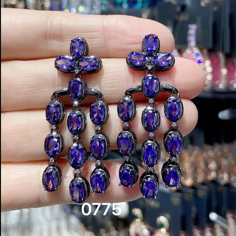 

Women Earrings 2023 New Luxury Jewelry Accessories Party Female Gift Water Drop Earrings Elegant Lady