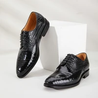 mens genuine leather high quality casual trend cozy branded shoes luxury loafers men social male oxford shoe wedding dress 2022