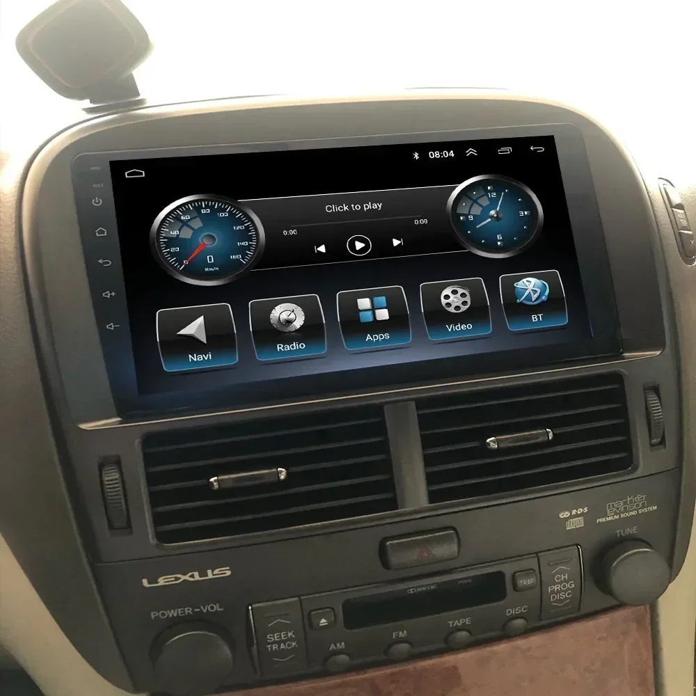 Для Lexus LS430 XF30 LS 430 2000-2006 Toyota Celsior Android 13 Автомобильный радиоприемник Мультимедийный