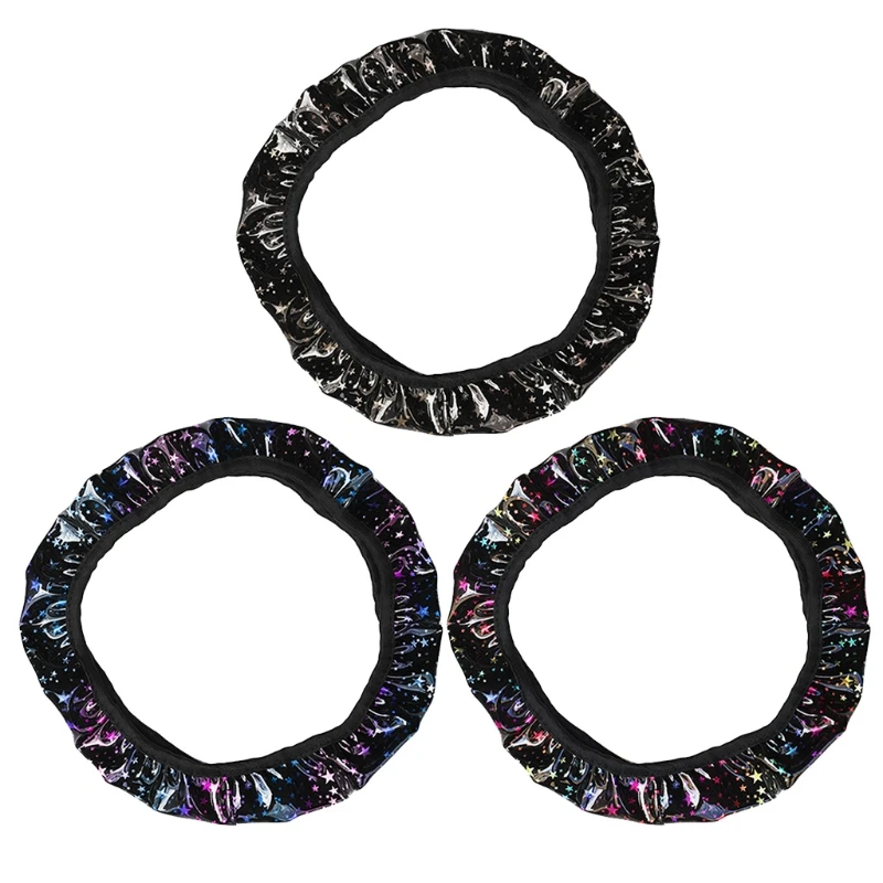 

Автомобильный чехол на руль Starry for Sky, прочный, с защитой от отпечатков пальцев, автомобильные аксессуары, удобная ручка,