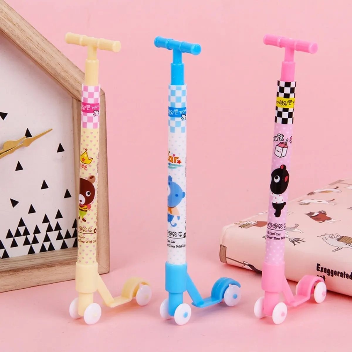 

Creative Scooter Pen Student Stationery Prizes Gift Office Supplies