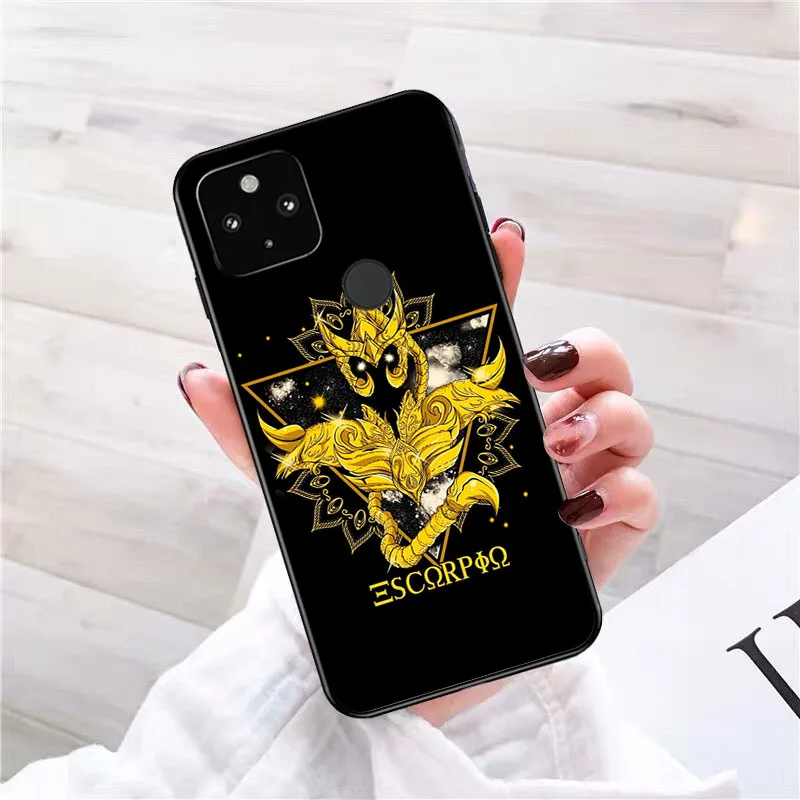 Значок знака зодиака в стиле аниме Saint Seiya для Google Pixel 6A 6 Pro 5A 4A 3A 4 XL 5 3 2 - купить по
