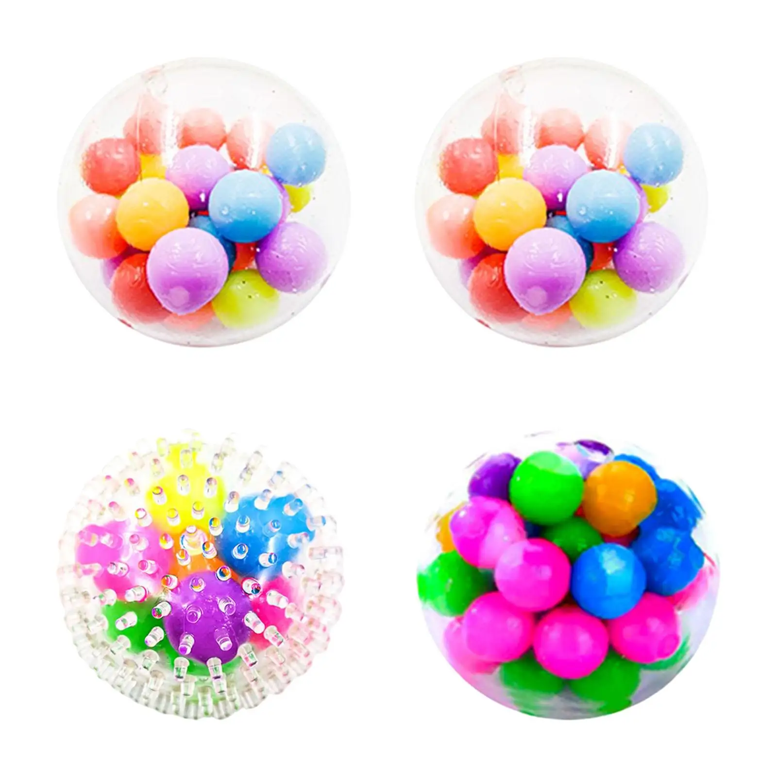 

Rainbow Balls Vent Boring Toys Halloween toys Party Favors Adults Children