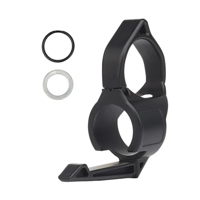 

Tactically Flashlight Holder Nylon Finger Release Ring with Clip Finger Ring F2TC