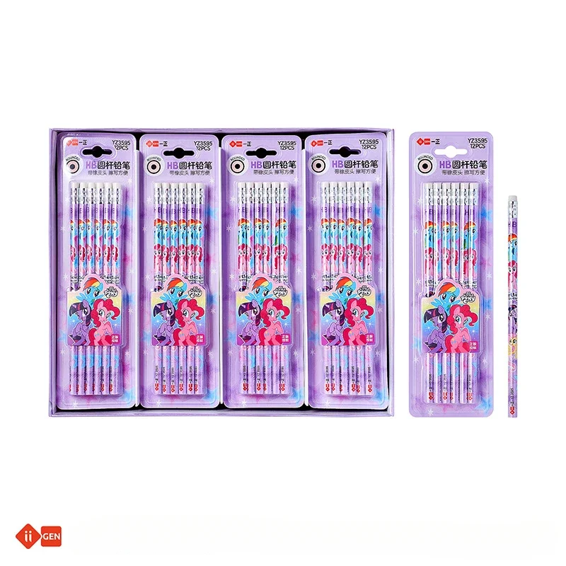 Iigen My Little Pony ластик головка HB карандаш студент специальный набор ручек для письма