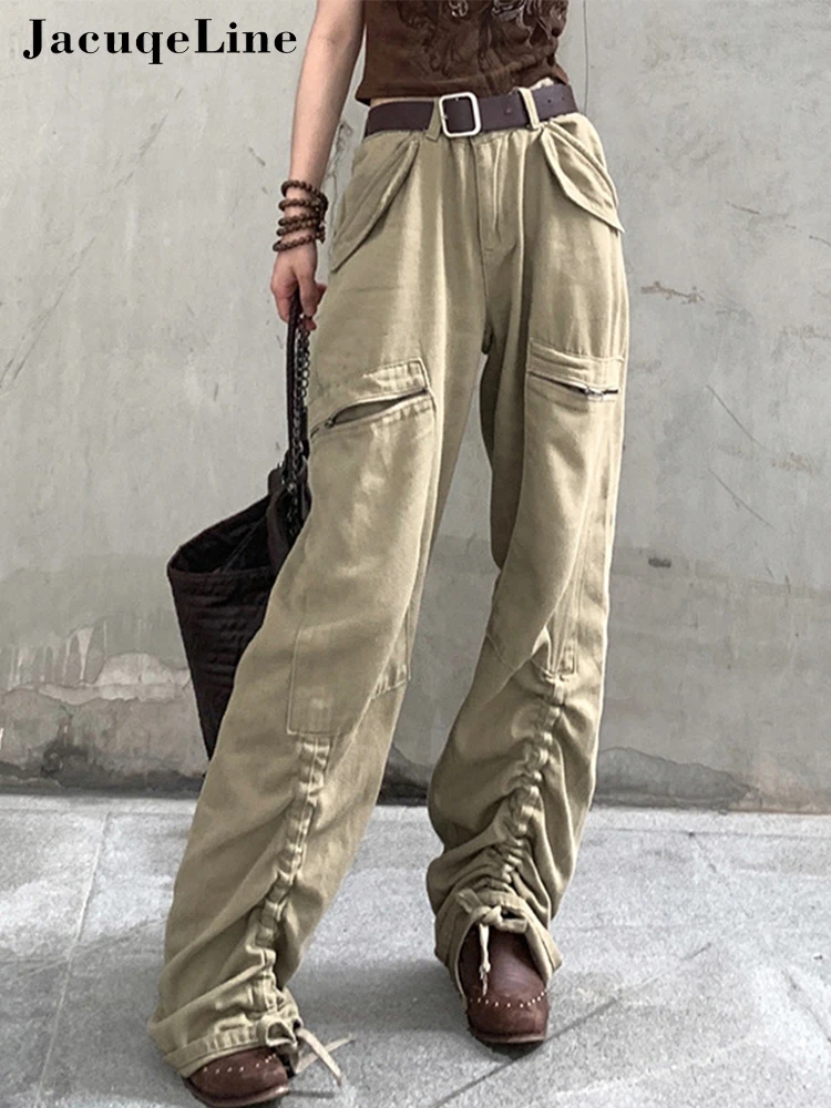 

Женские джинсовые брюки на молнии, с заниженной талией