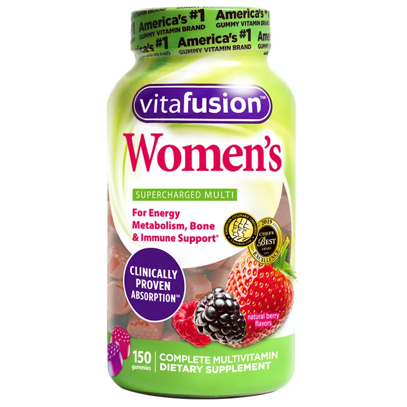 

1 Bottle of 150 Pills Women's Multi-Nutrient Gummies Multivitamin Mineral Gummies