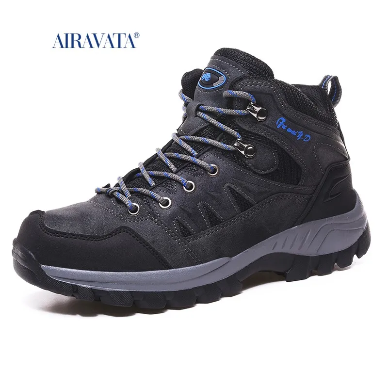 Man Woman Climbing Shoes Durable Waterproof Anti-Slip Hiking Shoes Trekking Boots Trail Camping Climbing Sneakers Size 36-47