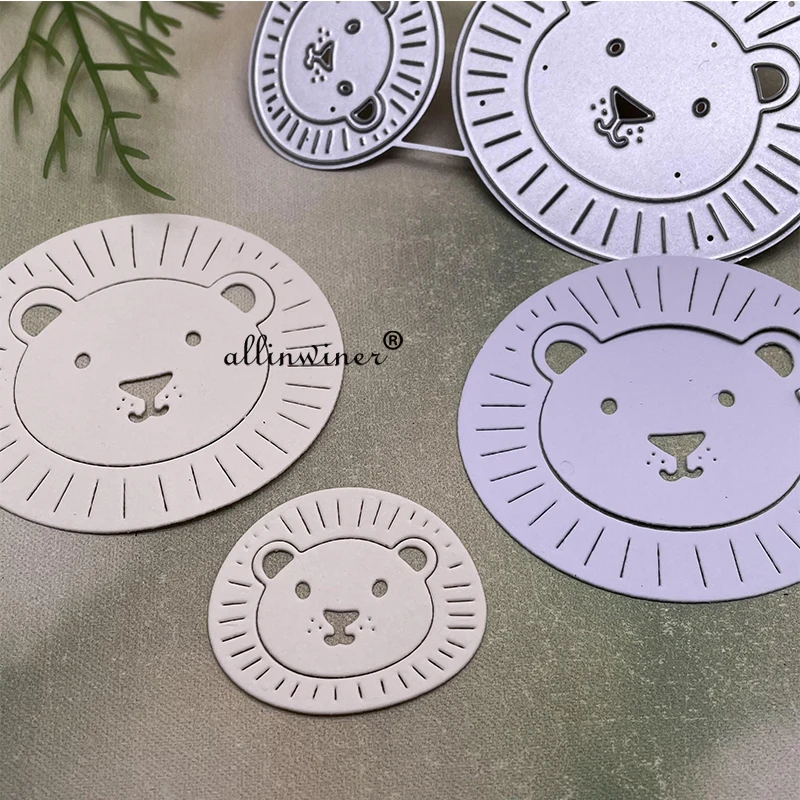 

Lion animal head Metal Cutting Dies Stencils For DIY Scrapbooking Decorative Embossing Handcraft Die Cutting Template