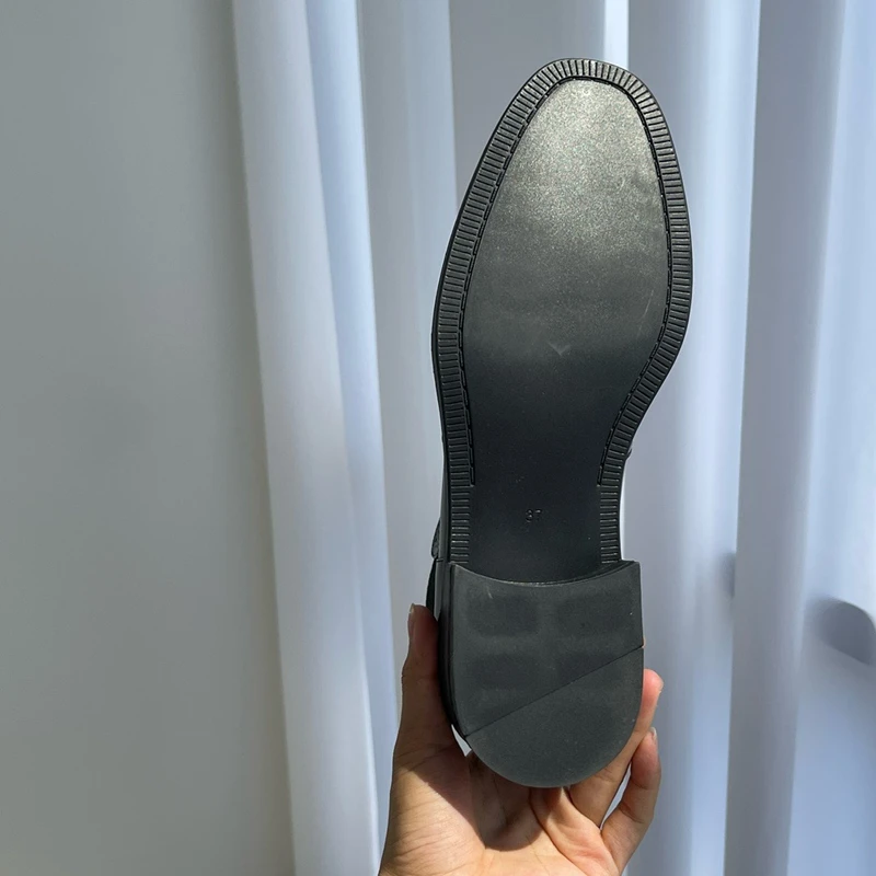 Maxdutti/блок в британском стиле ретро резные ботильоны из воловьей кожи ботинки