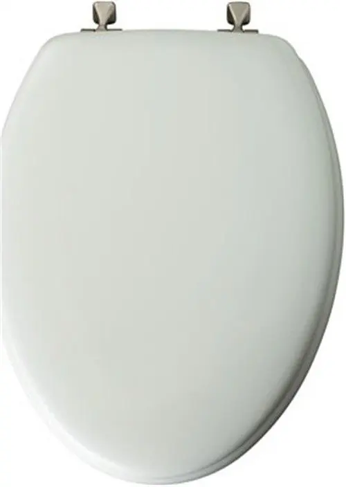 

Удлиненный эмалированный Деревянный Туалет белого цвета с-Титом Система крепления И петли из матового никеля для мебели patas silla sli