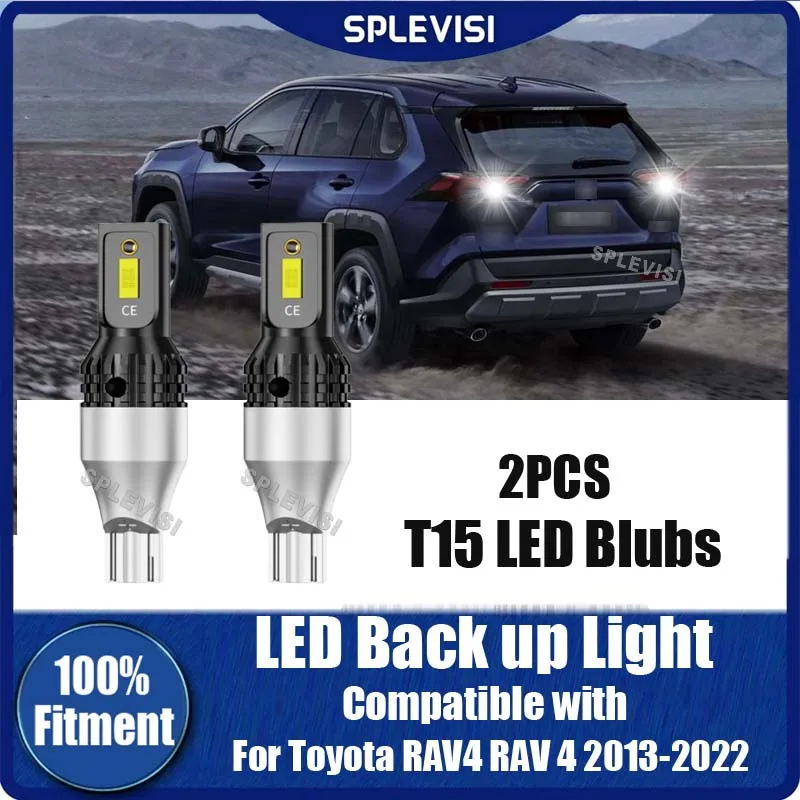 Светодиодная резервная лампа 6000K белого цвета совместимая с Toyota RAV4 RAV 4 2013 2014 2015 2016