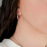 jovovasmile moissanite 925 silver earrings stud vvs1 d color lab diamond not allergic hurt skin