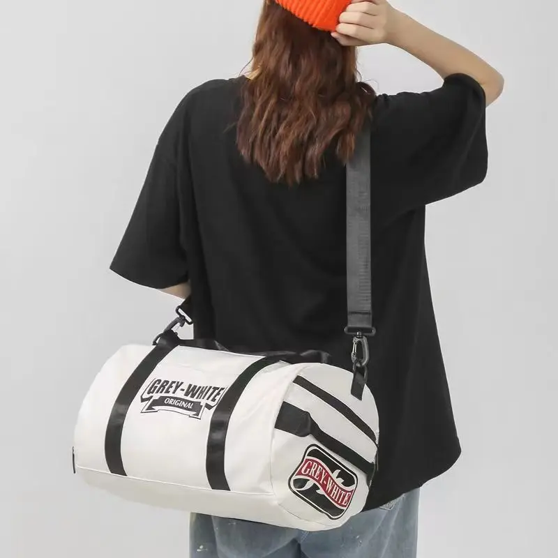 

Модные дорожные сумки для женщин, вместительная Мужская спортивная сумка, водонепроницаемая сумка для выходных, женская сумка-мессенджер, сухая и влажная сумка