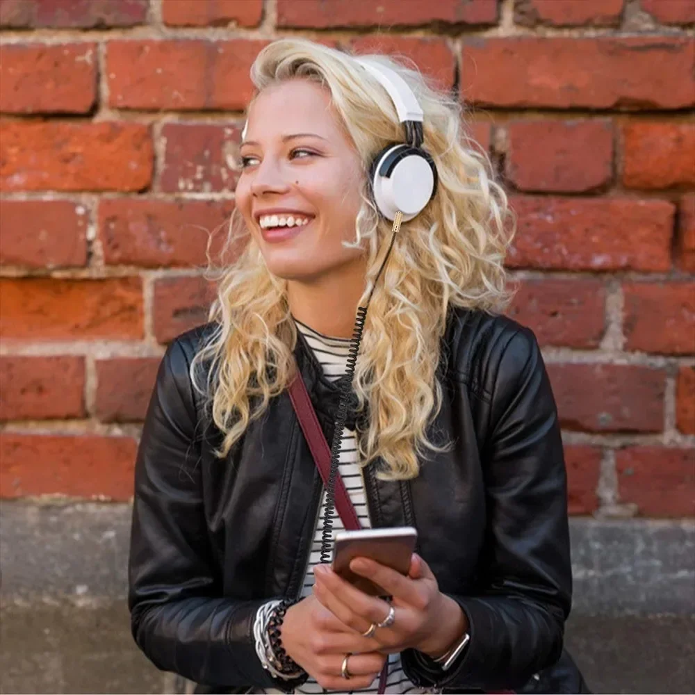 Сменный OFC пружинный спиральный удлинитель Aux 3 5 мм для Sony ICF-CS10iP RDP-M15iP RDP-M5iP RDP-V20iP